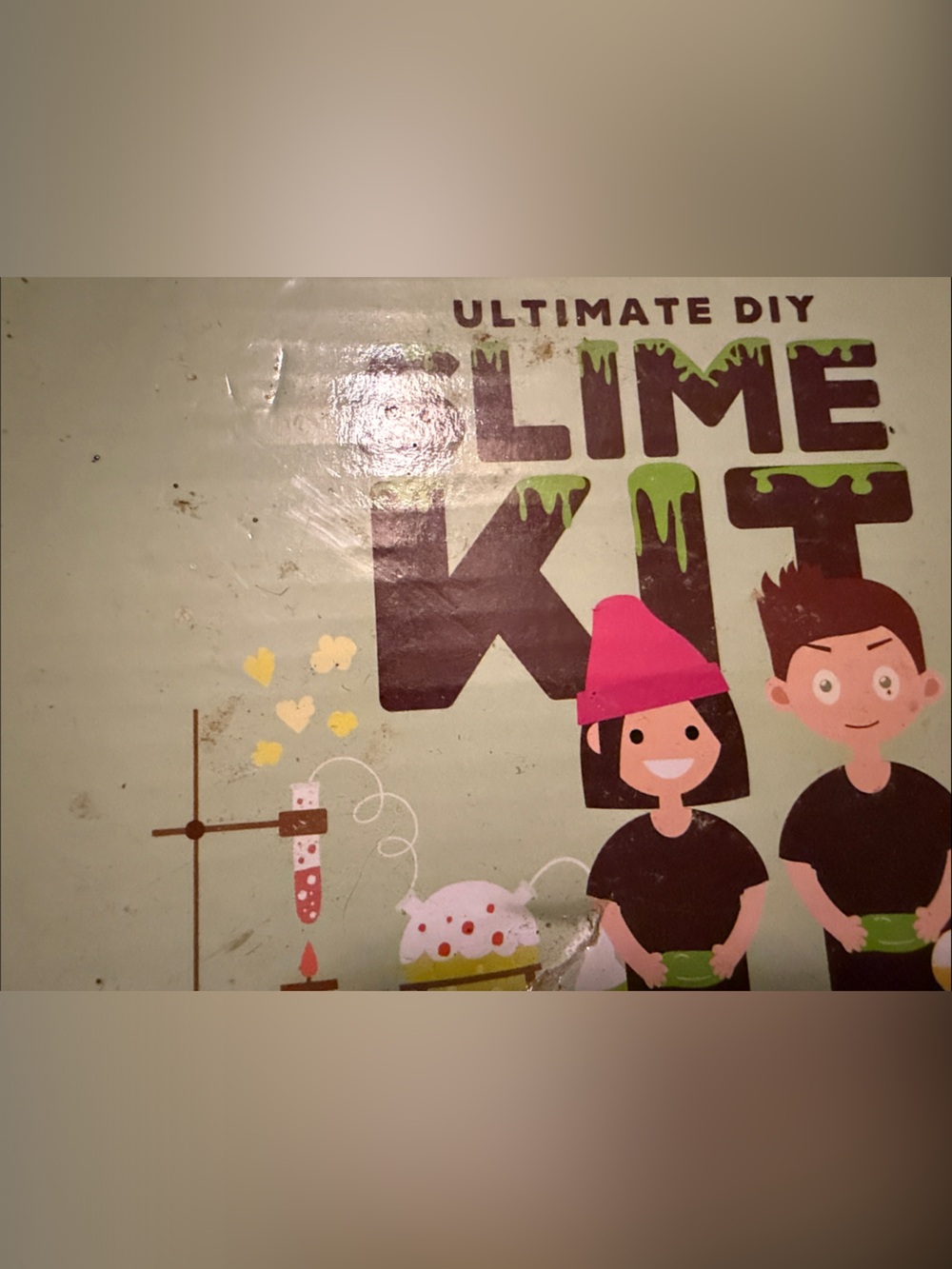 Kids' Lime DIY Craft slime kit